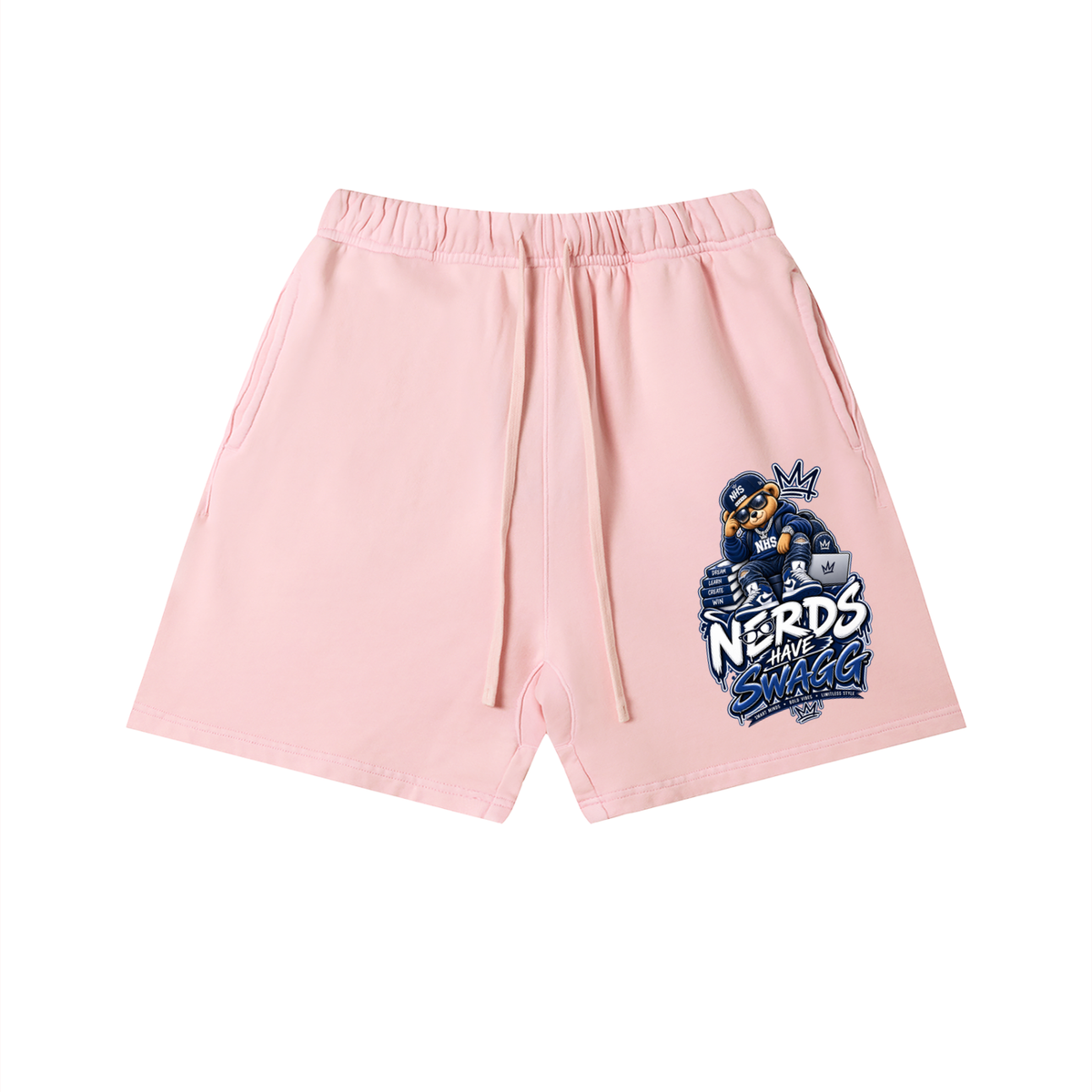 Unisex Vintage Wash Cotton Shorts